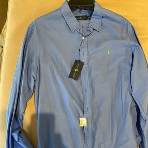 Polo Ralph Lauren long sleeved botton down shirt